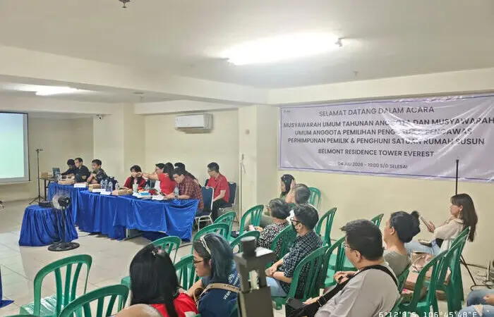 P3SRS Belmont Residence Tower Everest Paparkan Rekam Jejak Opini Audit, Posisi Kas, dan Tetapkan Keputusan Strategis pada RUTA 2026