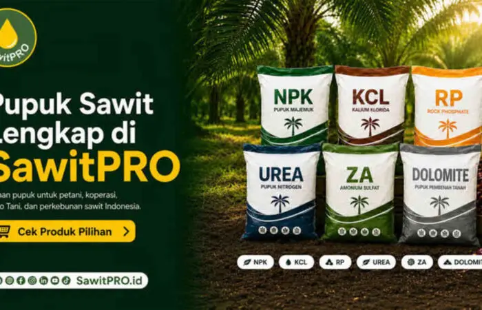 SawitPRO Hadirkan Pilihan Pupuk Sawit Lengkap untuk Kebutuhan Petani dan Perkebunan