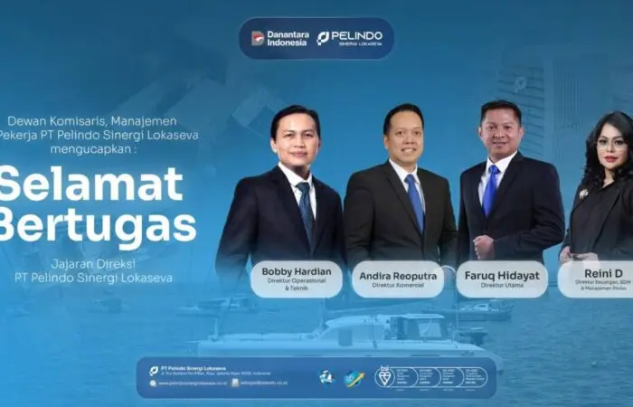Susunan Baru Direksi PT Pelindo Sinergi Lokaseva untuk Dukung Transformasi dan Tata Kelola Perusahaan
