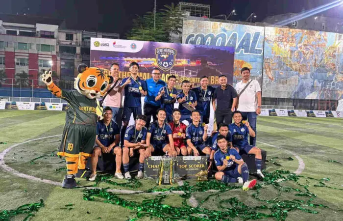 Tim Mini Soccer BRI Region 6 Juara Geothermal League 2026