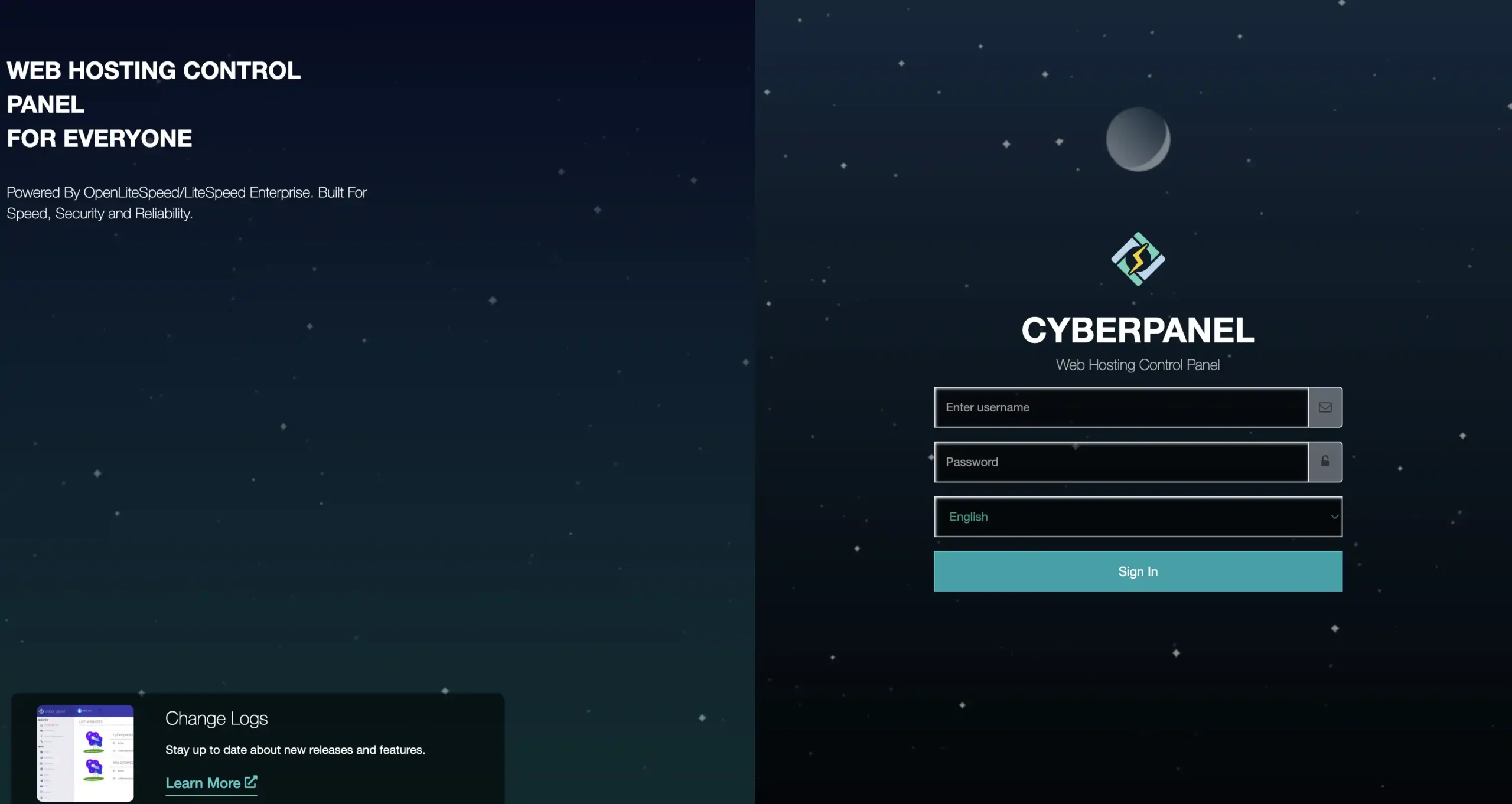 Desain Keren CyberPanel