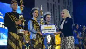 Bandung Madu Seno dan Aulyani Prastywi Terpilih sebagai Mas dan Mbak Duta Wisata Boyolali 2026