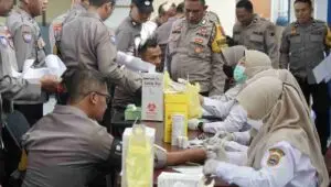 Ratusan Bhabinkamtibmas Polres Sragen Disiapkan Jadi Satgas Tracer Peduli TB Paru