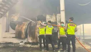 Gudang Daging PT Dua Putra Utama Makmur Pati Terbakar, Polisi Selidiki Penyebabnya