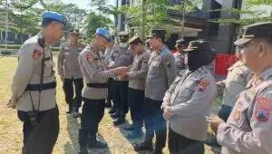 Jelang Hari Bhayangkara ke-80, Bidpropam Polda Jateng Gelar Gaktiplin di Demak