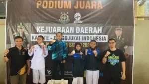 Gojukai Batang Borong 51 Medali di Kejurda Karate se-Jateng