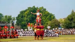 Tari Kolosal 1.000 Pelajar Meriahkan Hari Jadi ke-703 Pati