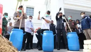 Polresta Surakarta Musnahkan Barang Bukti Sabu 3,5 Kilogram Senilai Rp3,5 Miliar