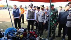 Puncak Musim Kemarau, Polres Brebes dan Pemkab Perkuat Kesiapsiagaan Tanggap Bencana