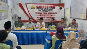 Kapolresta Pati Ajak FKPM dan Warga Tamansari Bersinergi Jaga Kamtibmas