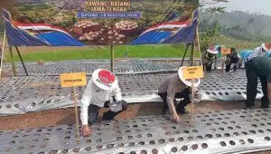 Tak Hanya Jaga Kamtibmas, Polresta Batang Dorong Swasembada Bawang Putih