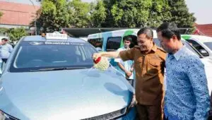 Jateng Mulai Masuki Era Transportasi Hijau, 10 Taksi Listrik Mengaspal