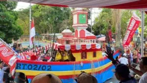 Ribuan Warga Batang Ramaikan Karnaval Kemerdekaan, Ada Maskot hingga Ogoh-ogoh
