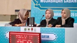 Gubernur Luthfi Saksikan Drama Fahmil Al-Qur’an Puteri Jateng Lolos Semifinal MTQ Nasional