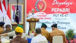 Sekda Jateng Ajak Purnawirawan PEPABRI Ikut Atasi Kemiskinan dan Persoalan Sampah