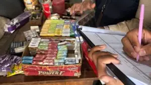 2.580 Batang Rokok Ilegal Ditemukan di Satu Toko Keling Jepara