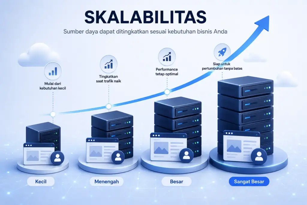 Perbandingan Skalabilitas
