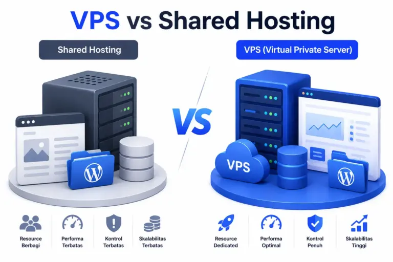 VPS vs Shared Hosting: Mana yang Lebih Baik untuk WordPress Anda?