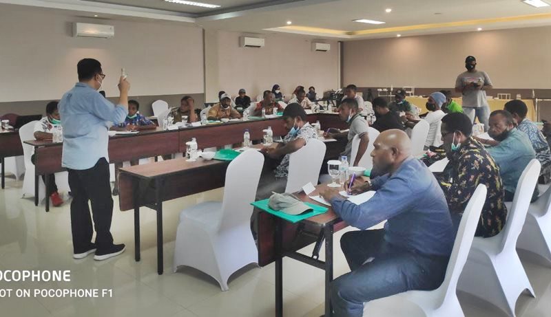 Kegiatan Pelatihan Perencanaan dan Penggaran Kampung di Empat Distrik di Kabupaten Jayapura