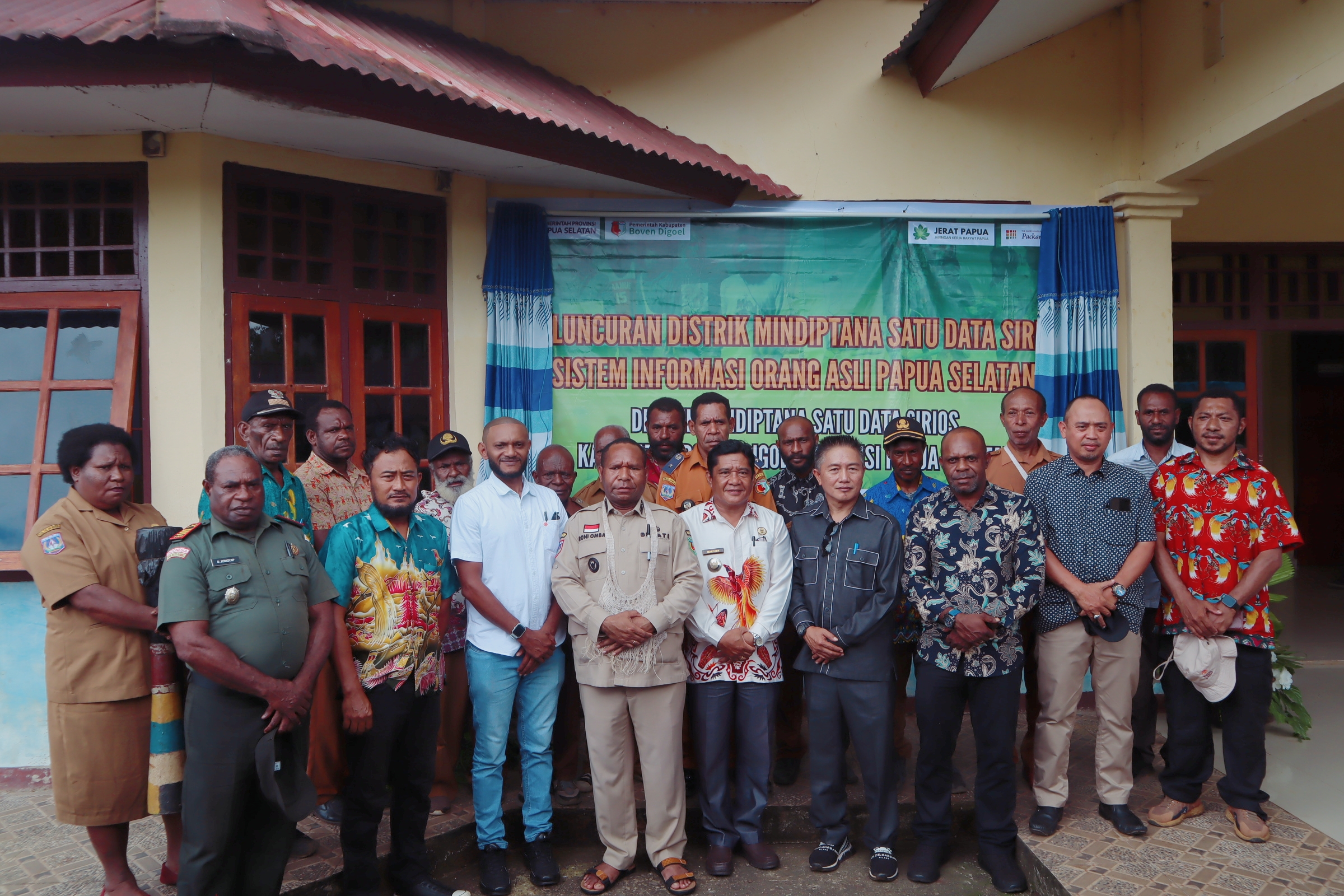 Peluncuran Distrik Mindiptana Satu Data SIRIOS sebagai Role Model Data Orang Asli di Papua Selatan
