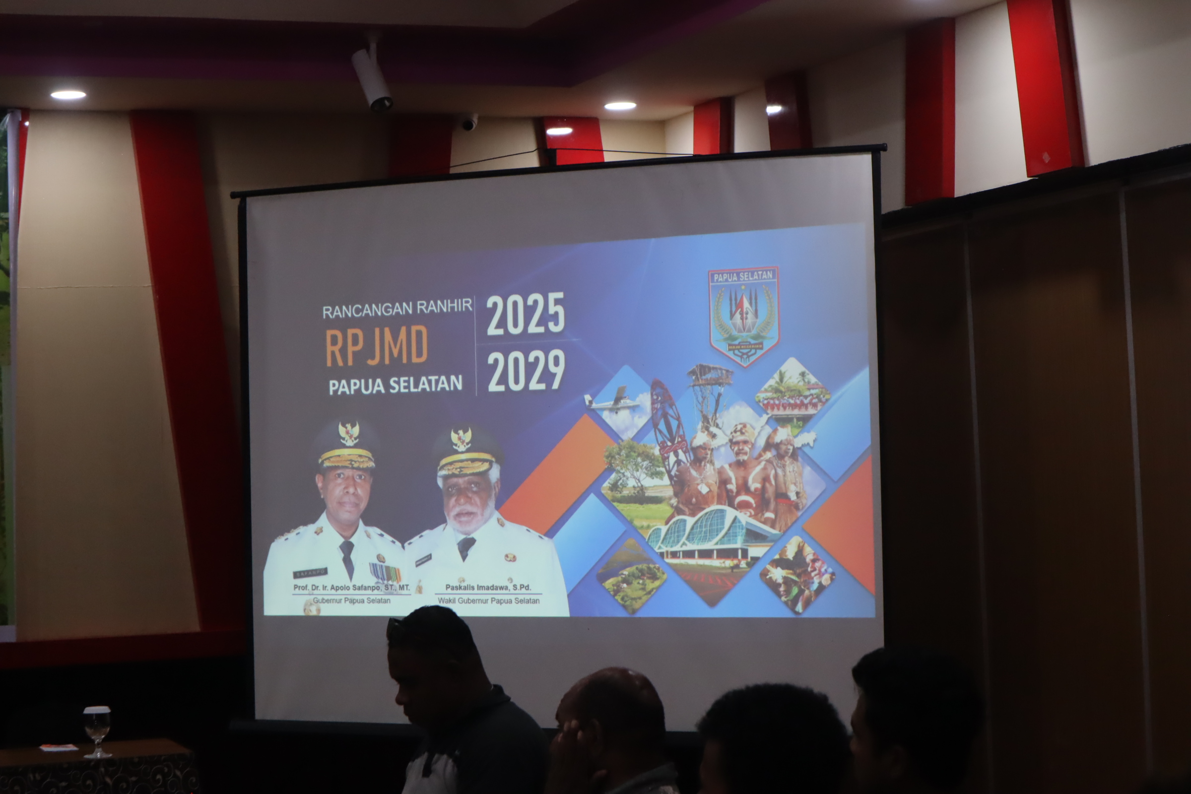 Sesi Pemaparan Materi Dokumen RPJMD Provinsi Papua Selatan Tahun 2025-2029
