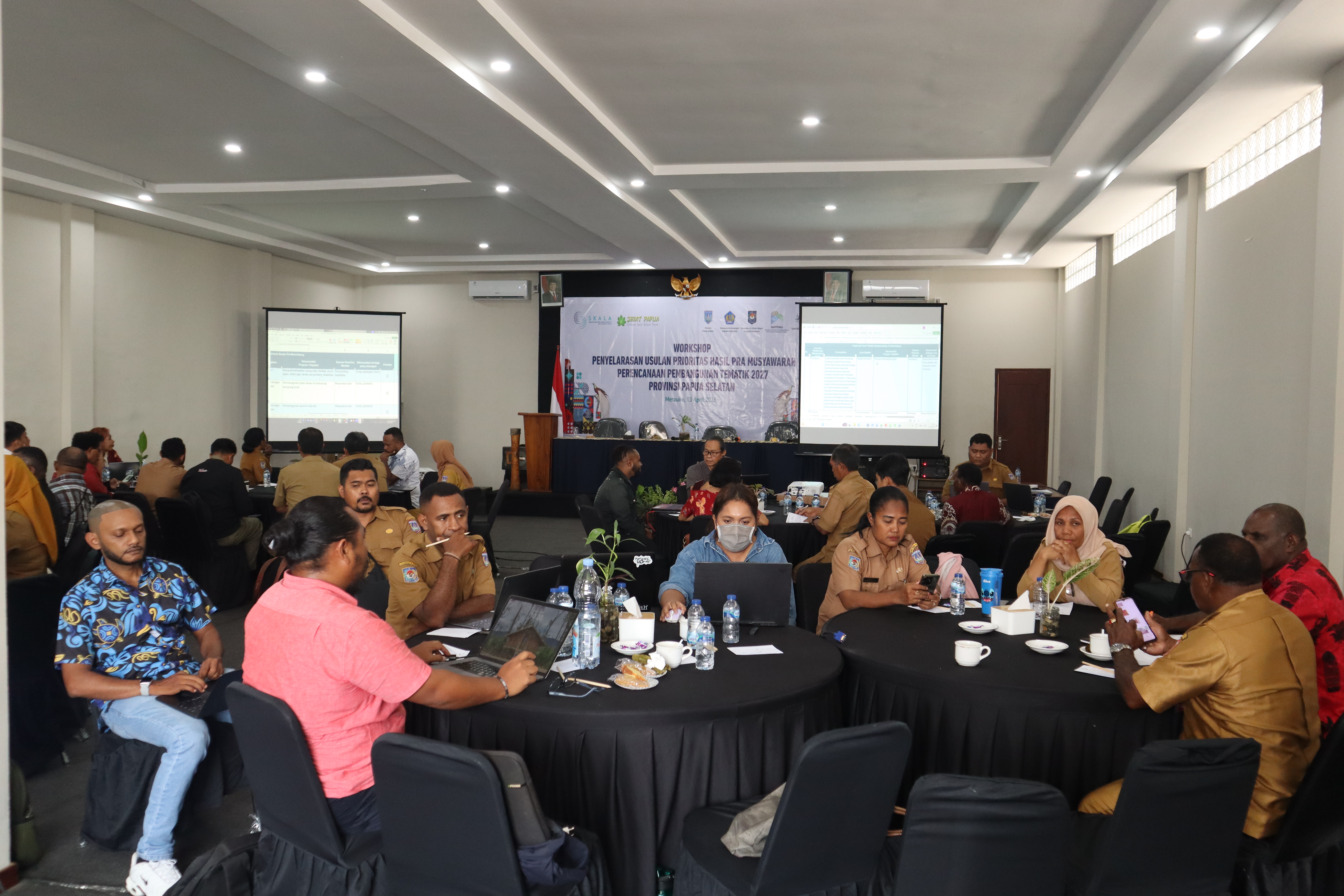 Diskusi kelompok tematik yang diikuti oleh OPD sesuai kewenangan serta perwakilan kelompok FORTEMBANG.