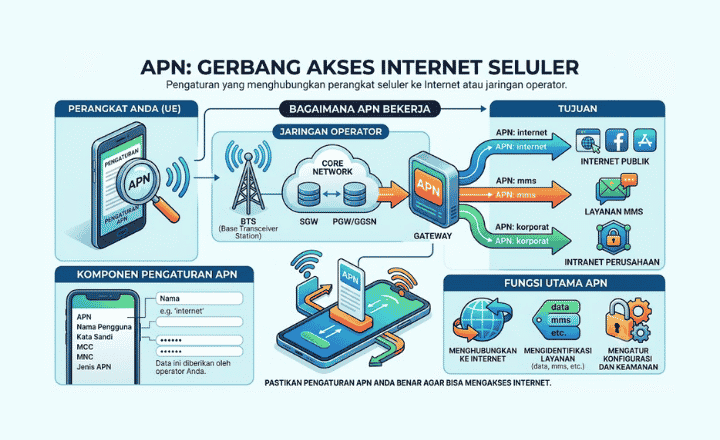 Apa Itu APN? Pengertian, Fungsi, dan Cara Kerjanya di HP