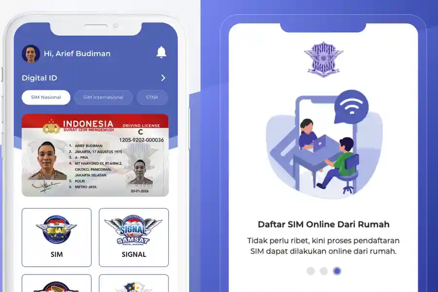 Cara Daftar dan Perpanjang SIM Secara Online Lewat Aplikasi Digital Korlantas POLRI