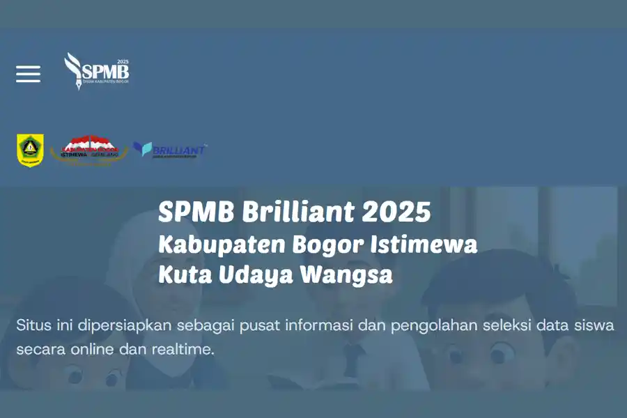 Pendaftaran SPMB 2025 Kabupaten Bogor Resmi Dibuka, Simak Jalur Masuk dan Syaratnya