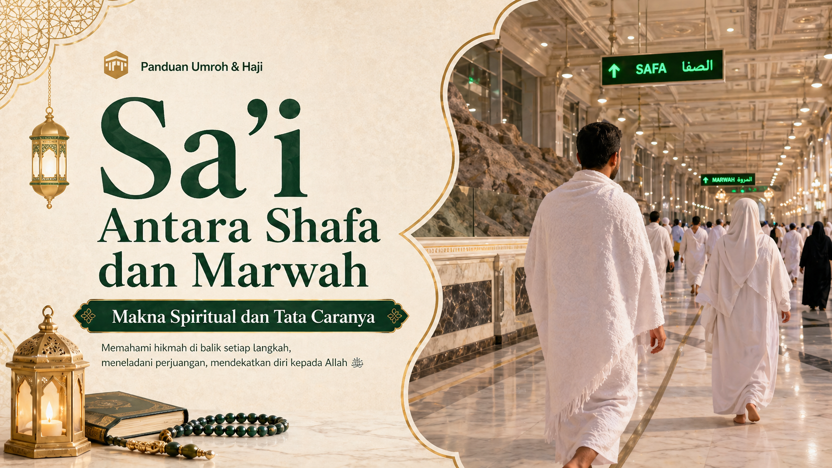 Sa'i Antara Shafa dan Marwah: Makna Spiritual dan Tata Caranya