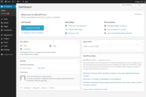 Bagian Penting di Dashboard WordPress