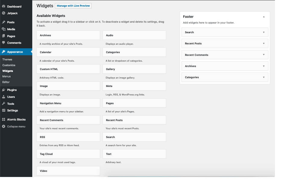 Mengatur Tampilan Awal WordPress