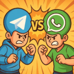telegram vs whatsapp channel