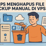 menghapus file backup manual di VPS