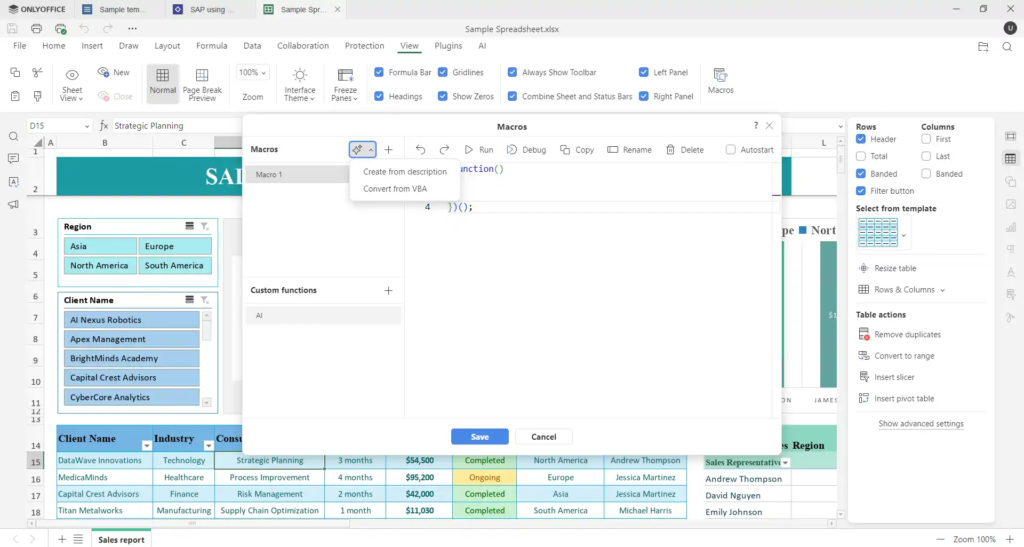 OnlyOffice Desktop Editors v9.0