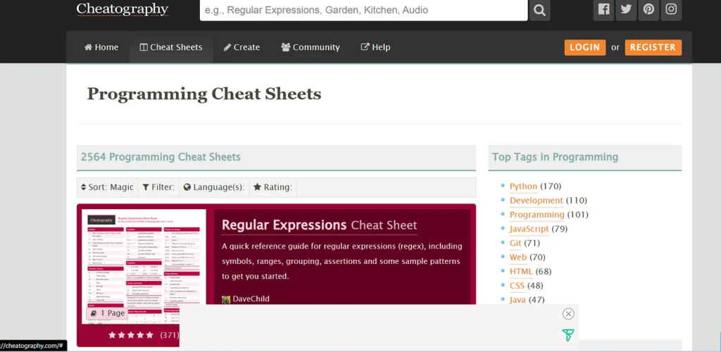 Cheatsheet Developer Terlengkap