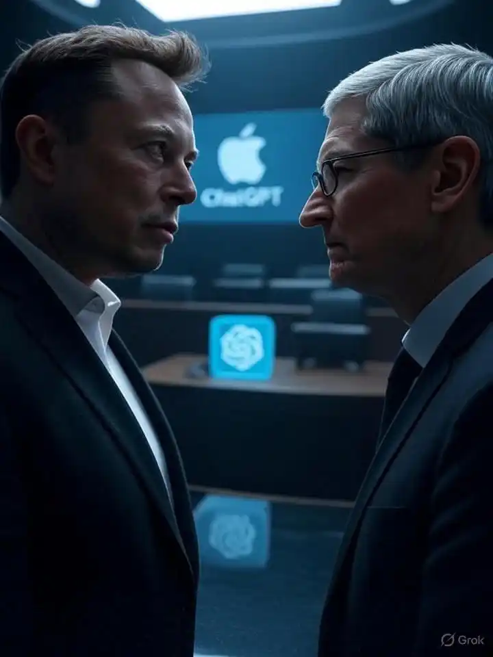 Elon Musk Apple ChatGPT