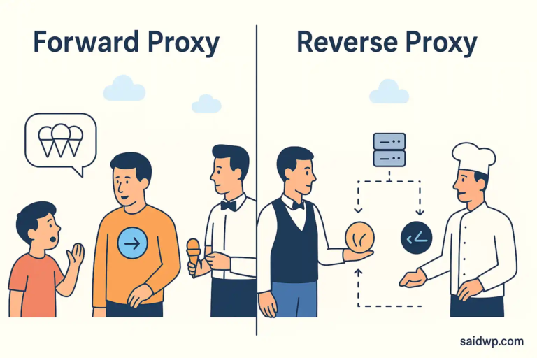 forward proxy vs reverse proxy
