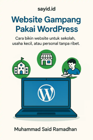 ebook website gampang pakai wordpress