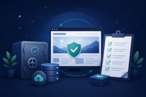 Ilustrasi pemulihan situs WordPress setelah insiden keamanan