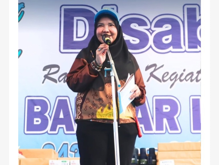 HUT ke-343 Bandar Lampung Dimeriahkan dengan Jalan Sehat dan Senam Disabilitas