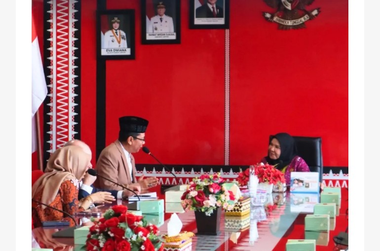 Wali Kota Eva Audensi dengan Rektor UIN Raden Intan Lampung