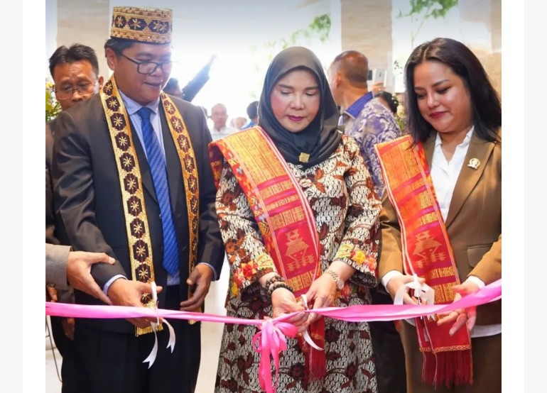 Wali Kota Eva Resmikan Gedung Gereja GBKP Runggun Bandar Lampung