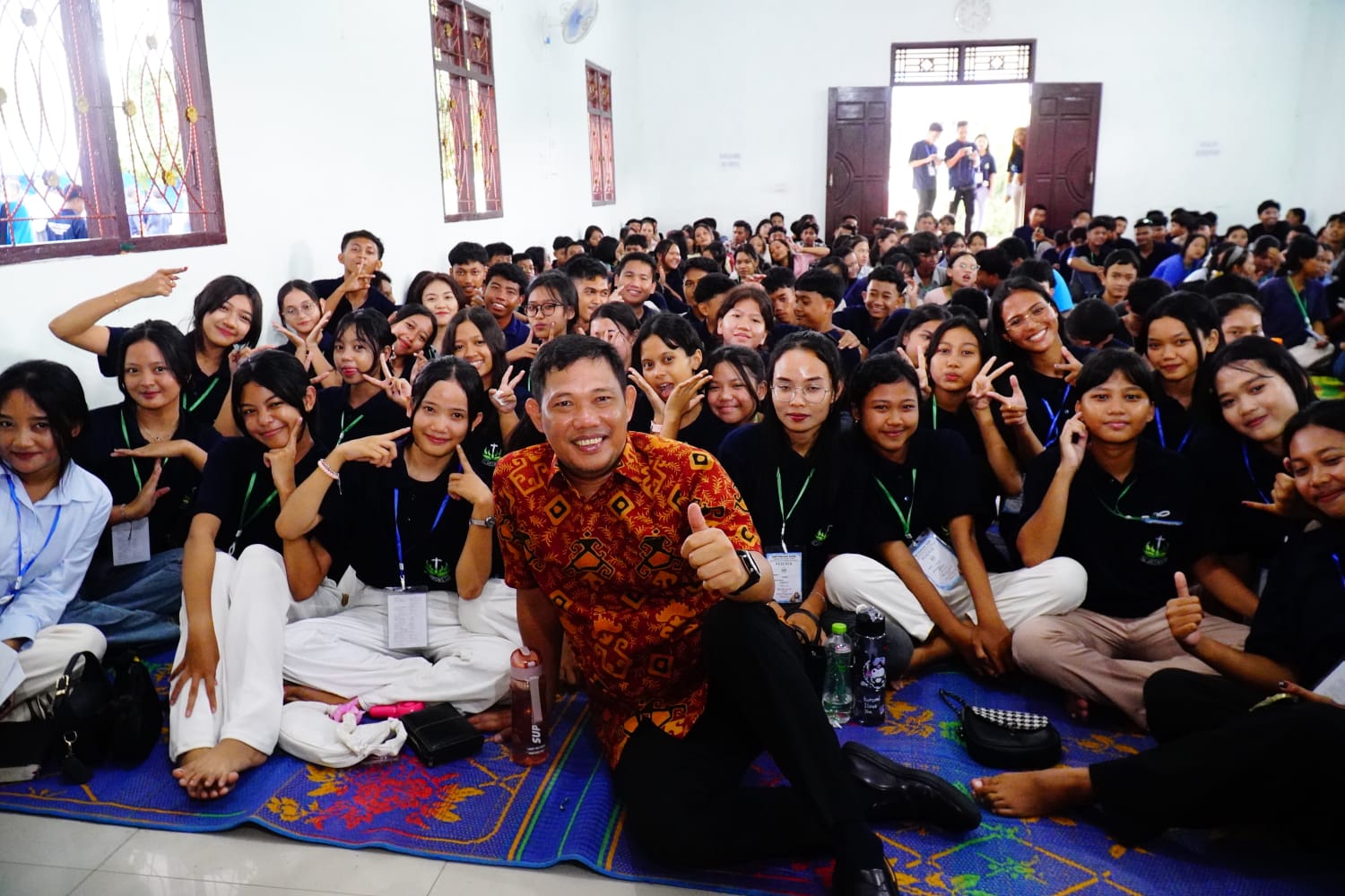 Wabup Tubaba﻿ Hadiri Pertemuan Raya Pemuda GKSBS: Dorong Semangat Kolaborasi dan Promosi Daerah