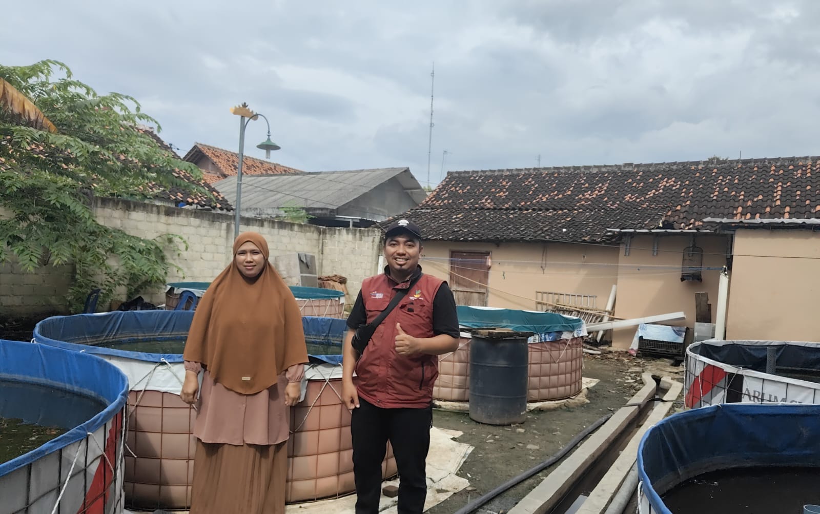 Pendamping PKH Kota Metro Dorong Graduasi Mandiri Sejahtera: Eva Damayanti Sukses Budidaya Lele dan Siap Tinggalkan Bantuan Sosial