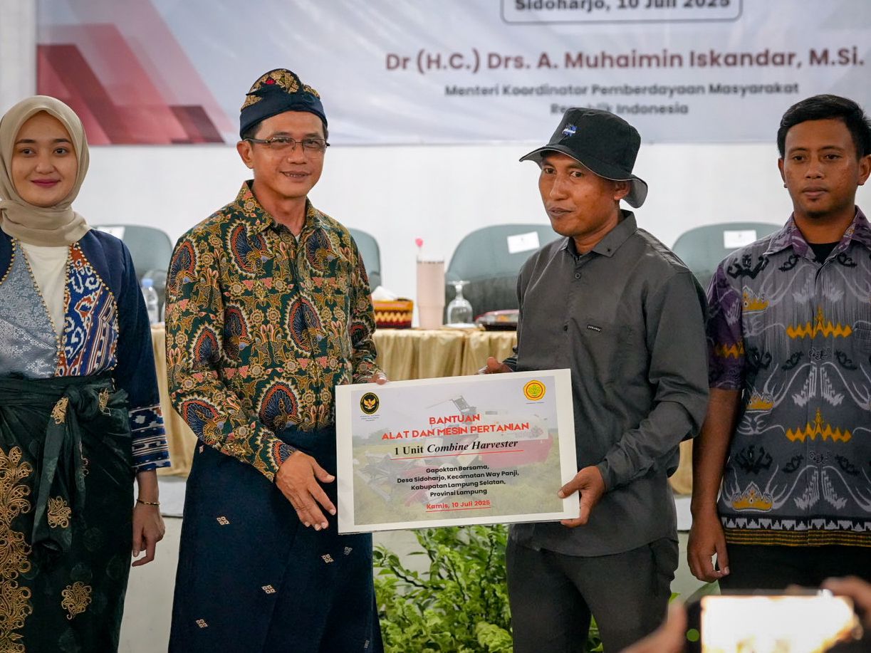 Kemenko PMK Dorong Peningkatan Hasil Pertanian Lampung dengan Resource Sharing
