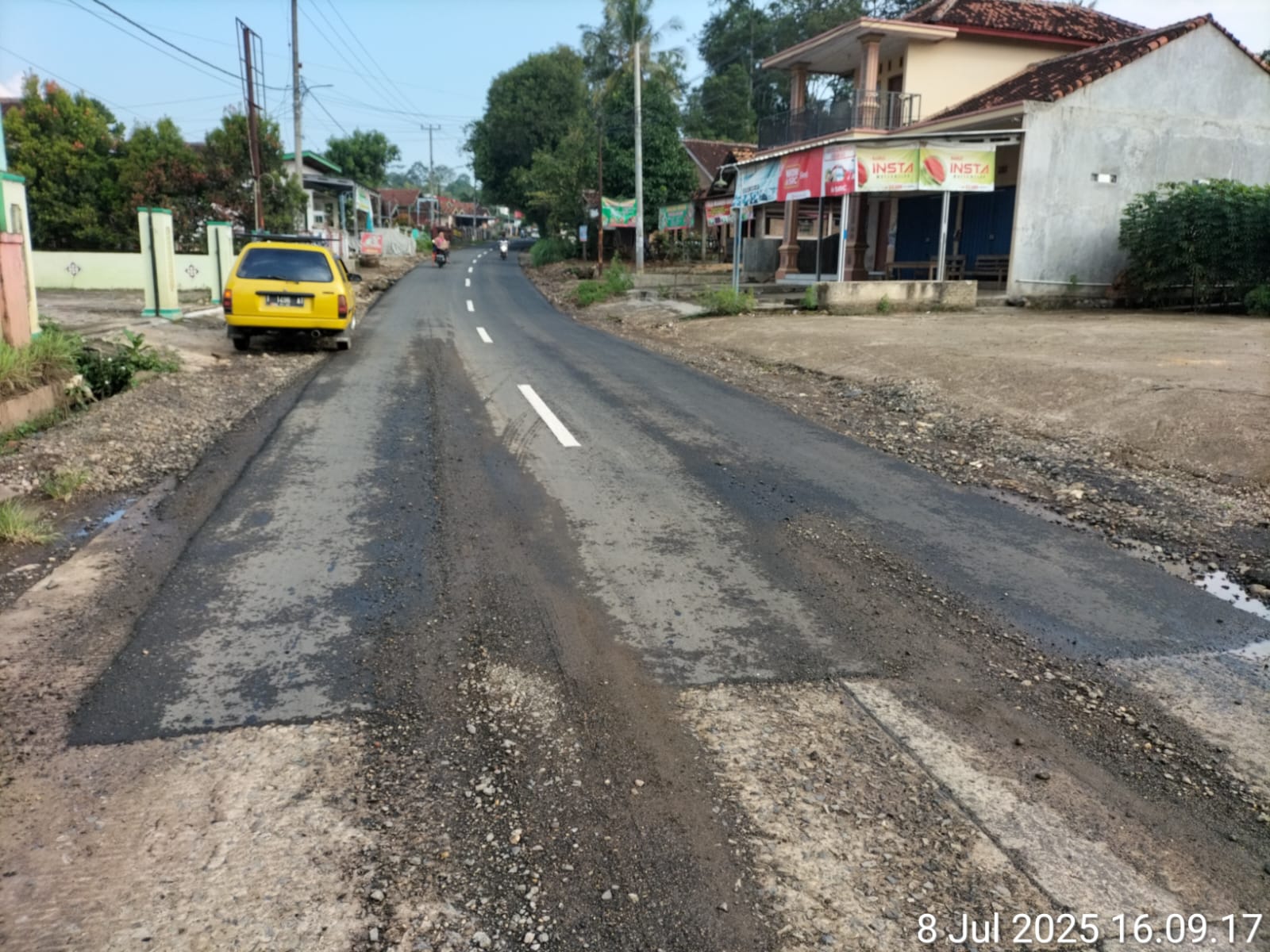 Proyek Jalan Rp5,3 Miliar di Pesawaran Diduga Bermasalah Aktivis Cium Aroma Korupsi