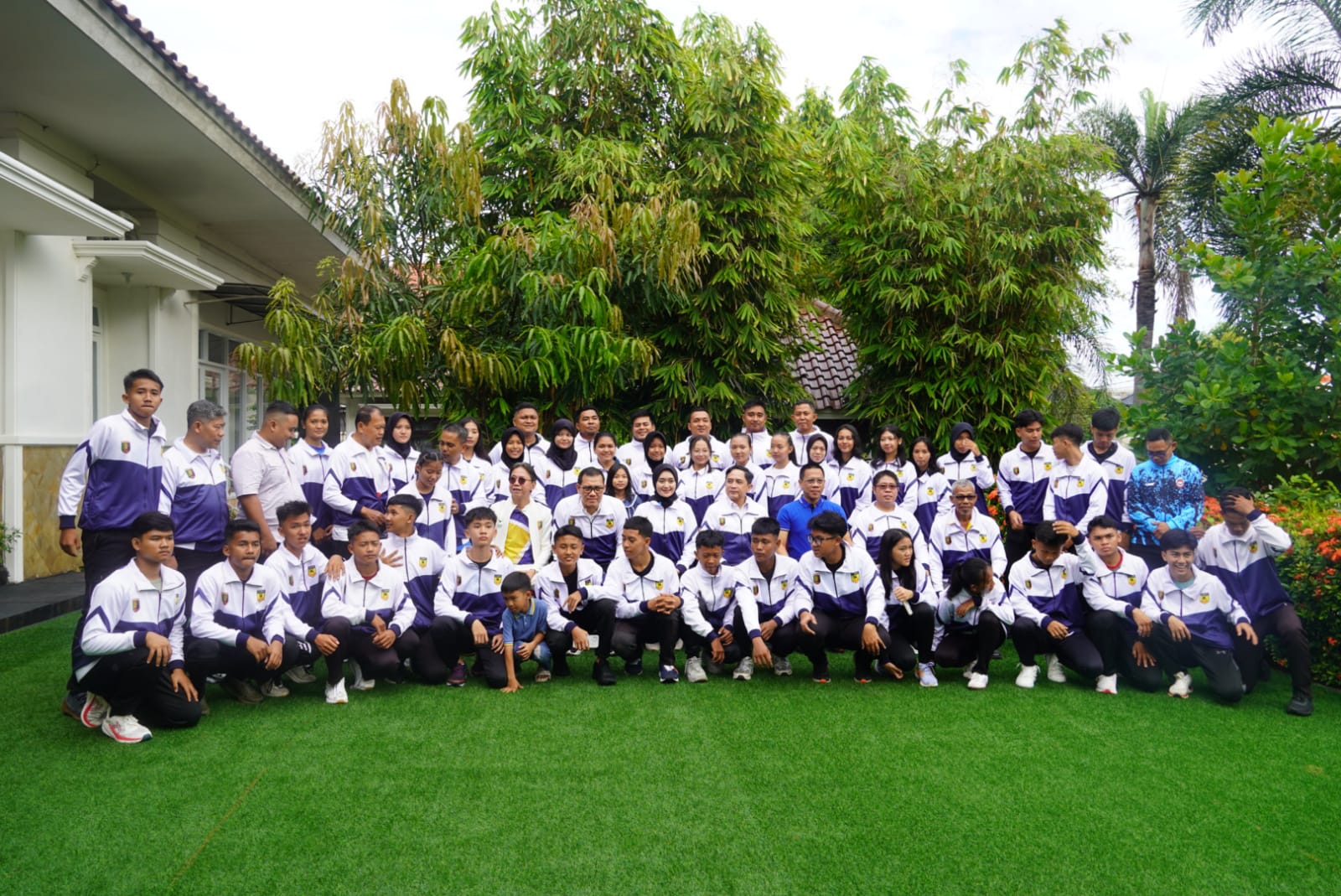 38 Atlet FORKI Lampung Dilepas Resmi oleh Wakil Gubernur Menuju Kejurnas Karate