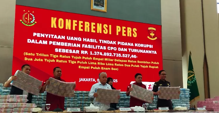 Kejagung Kembali Sita Rp1,3 Triliun Dari Kasus Korupsi Ekspore CPO 