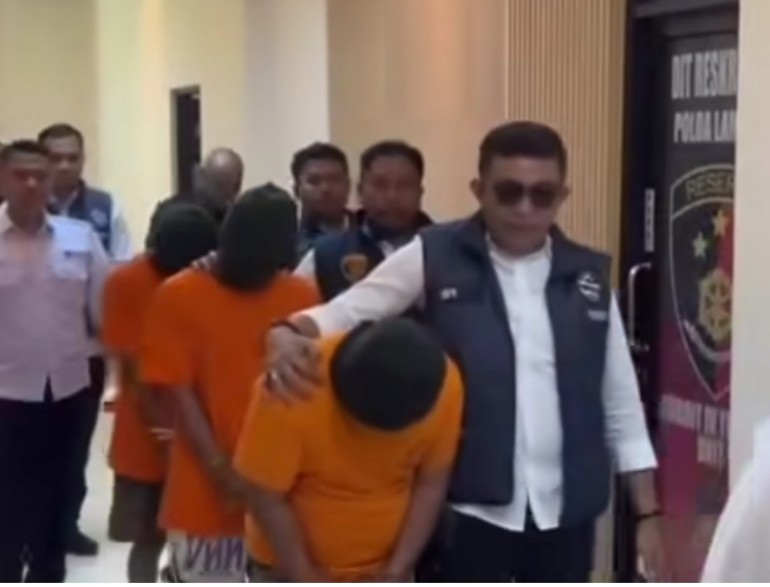 Sebar Konten Gay di Facebook, Tiga Pria di Lampung Ditangkap Polisi